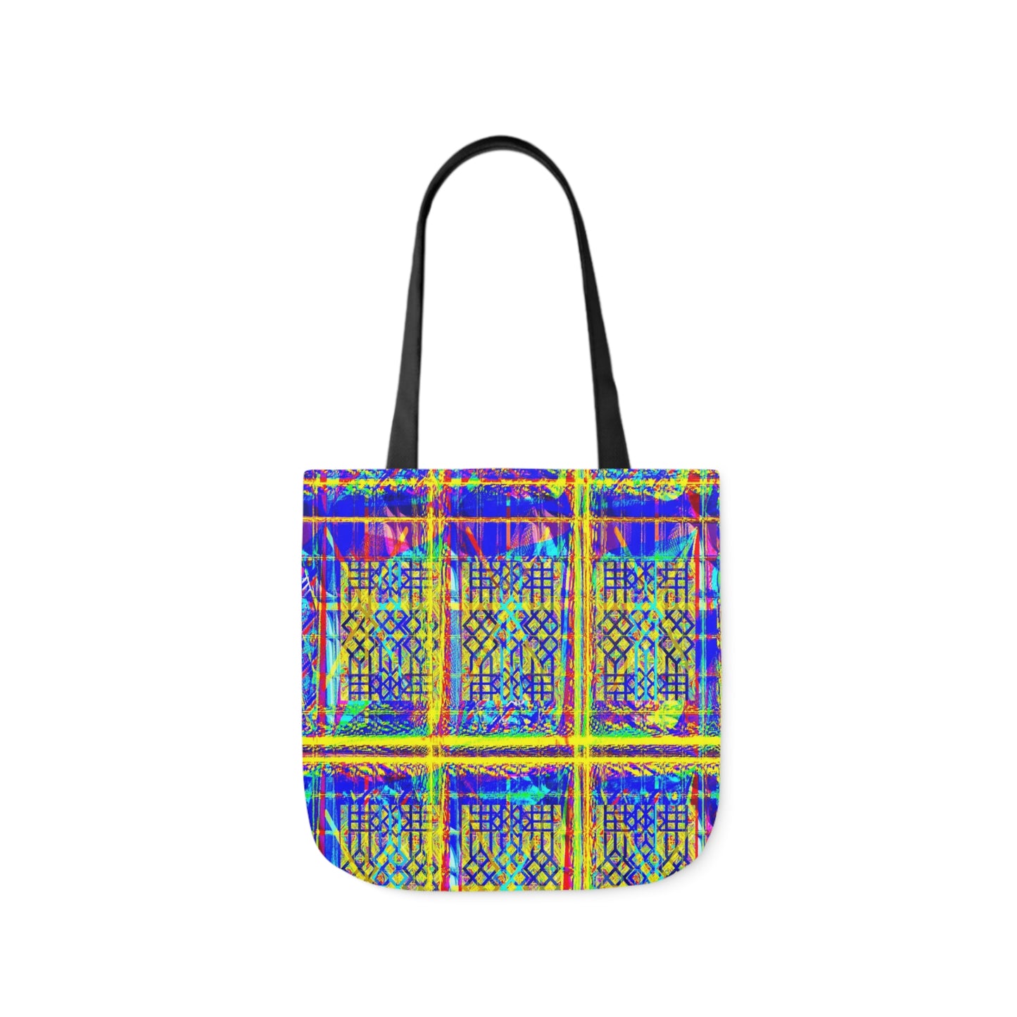 Vibrant Polyester Tote Bag