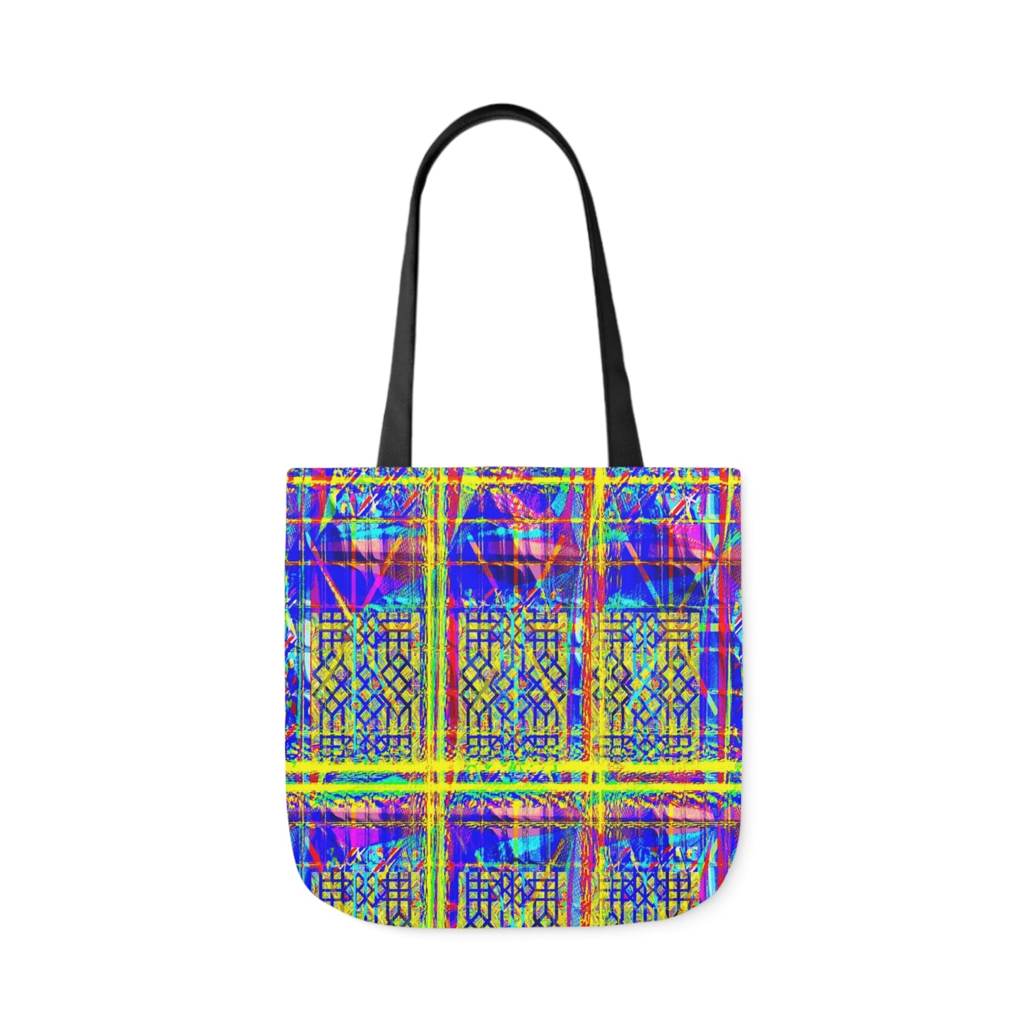 Vibrant Polyester Tote Bag