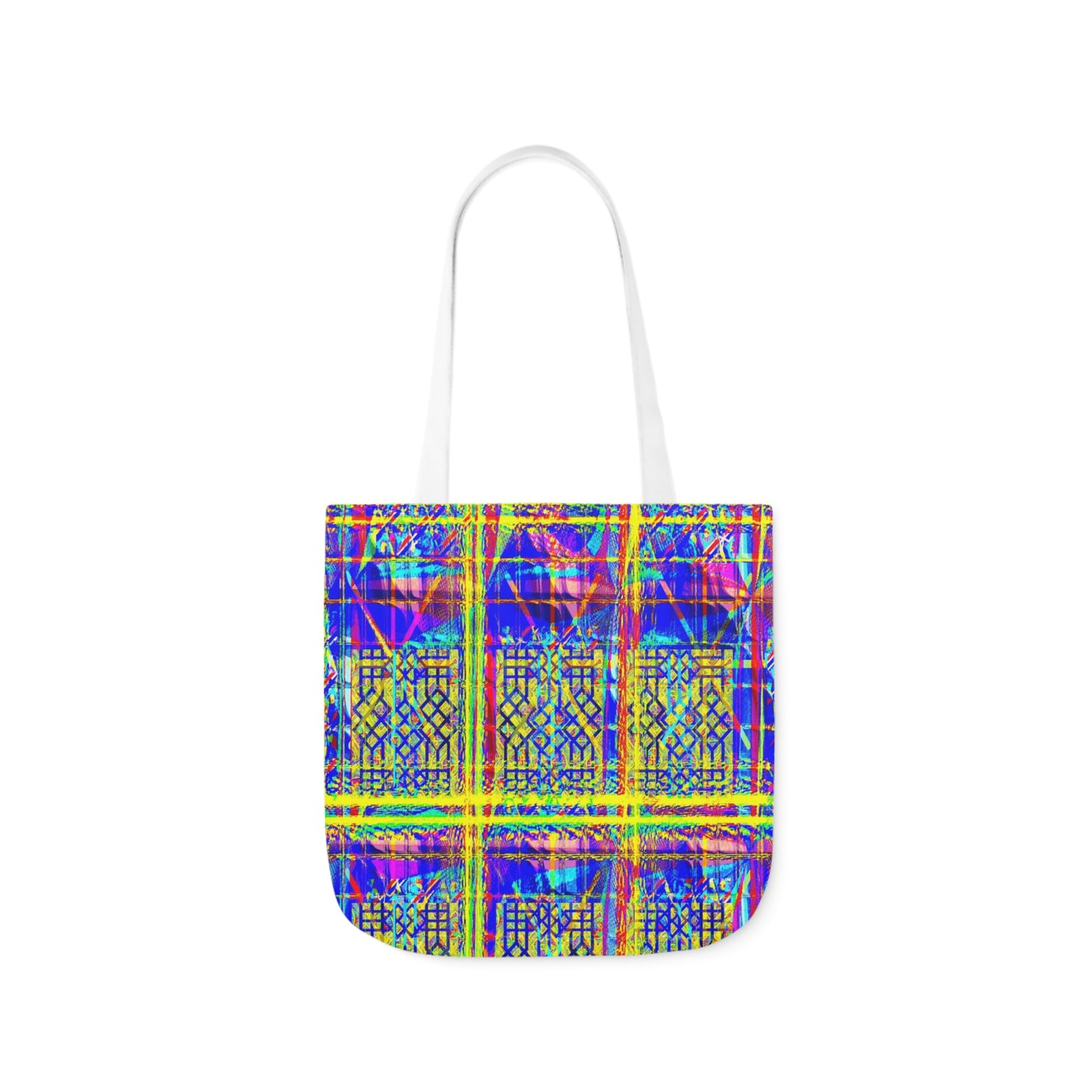 Vibrant Polyester Tote Bag