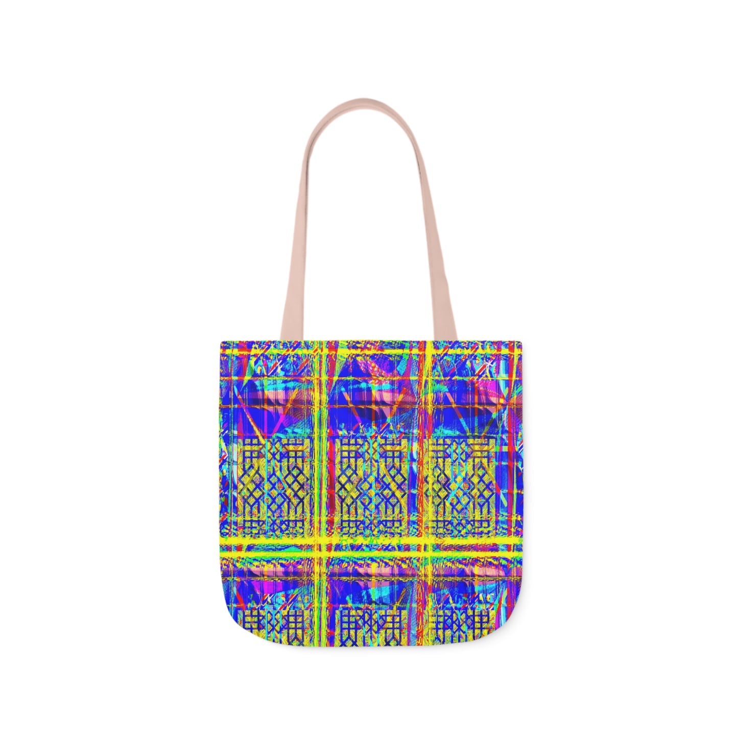 Vibrant Polyester Tote Bag