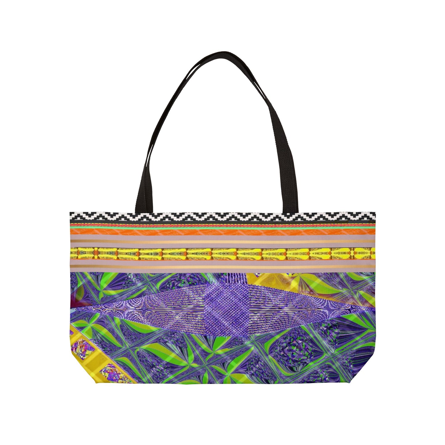 Green Leaf Weekender Tote Bag