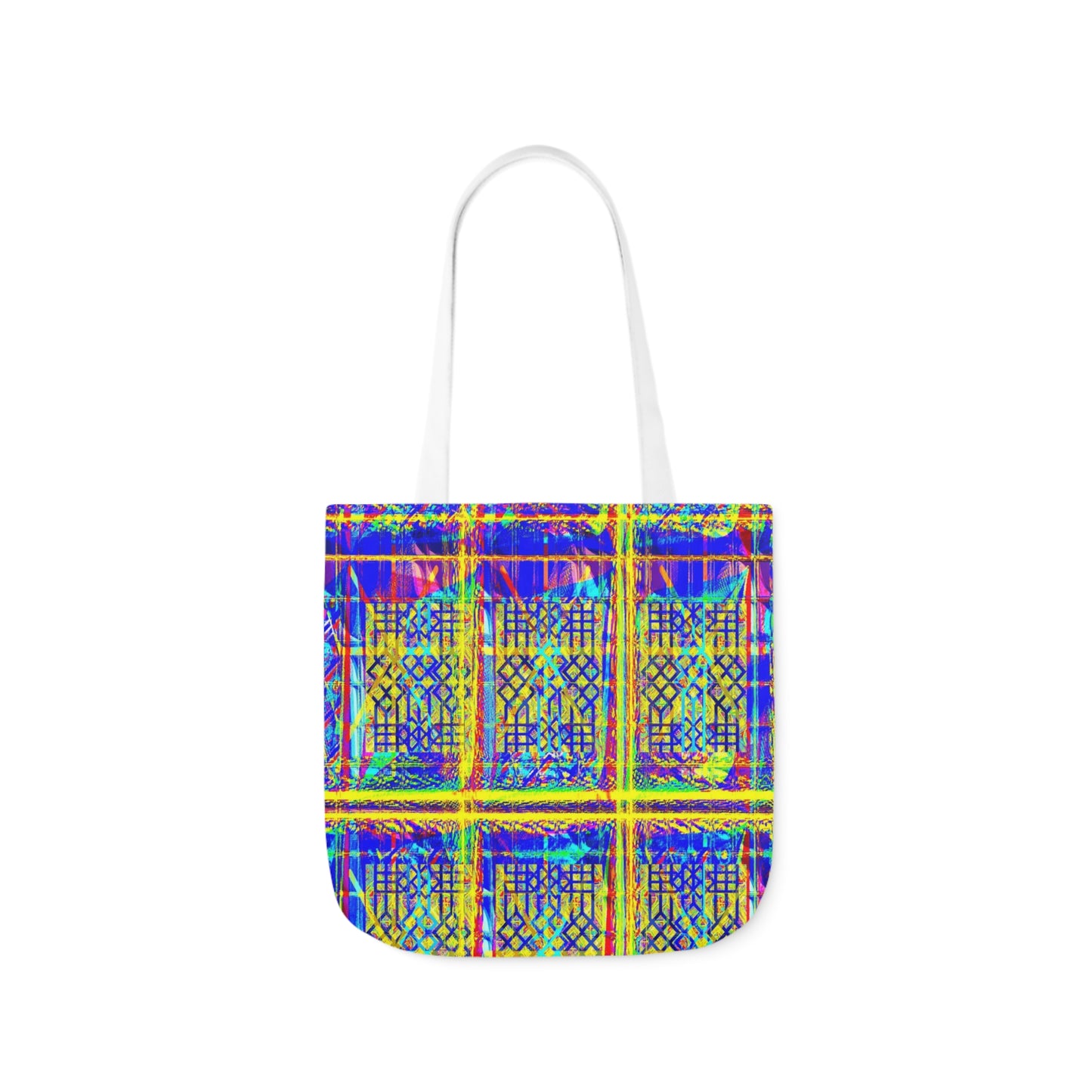 Vibrant Polyester Tote Bag