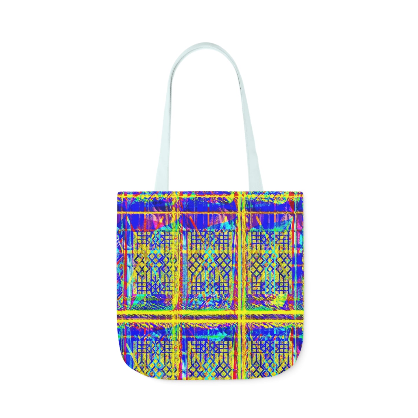 Vibrant Polyester Tote Bag