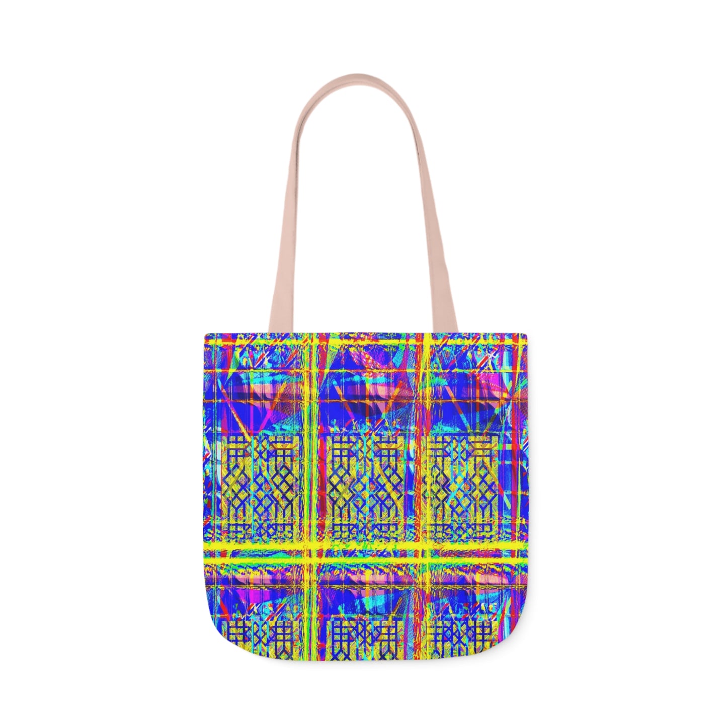 Vibrant Polyester Tote Bag