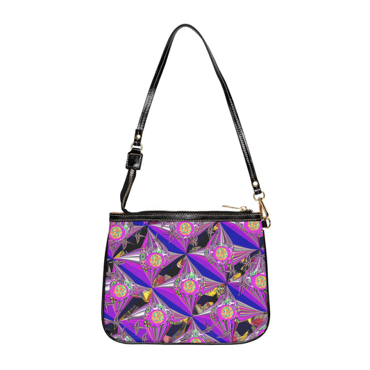 Blue Purple Shoulder Bag