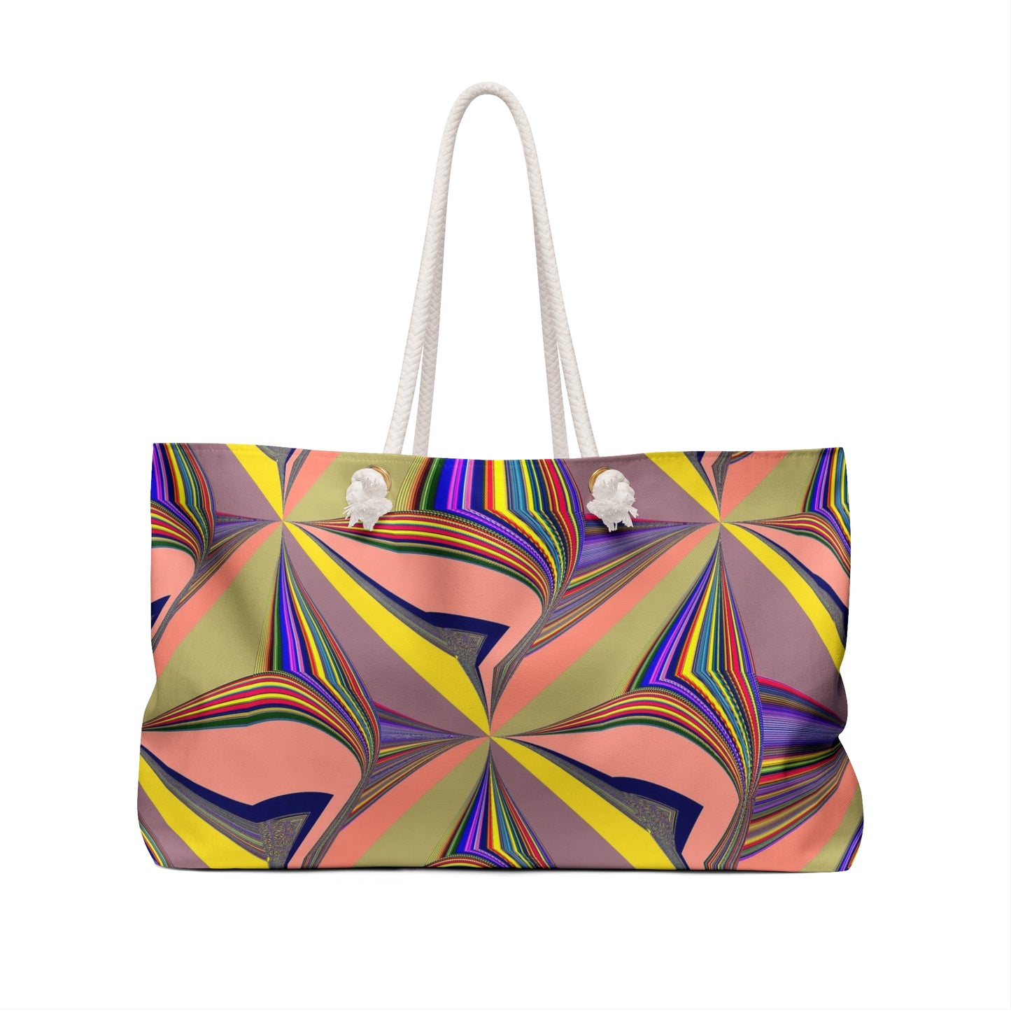 Peach Lilac Weekender Bag