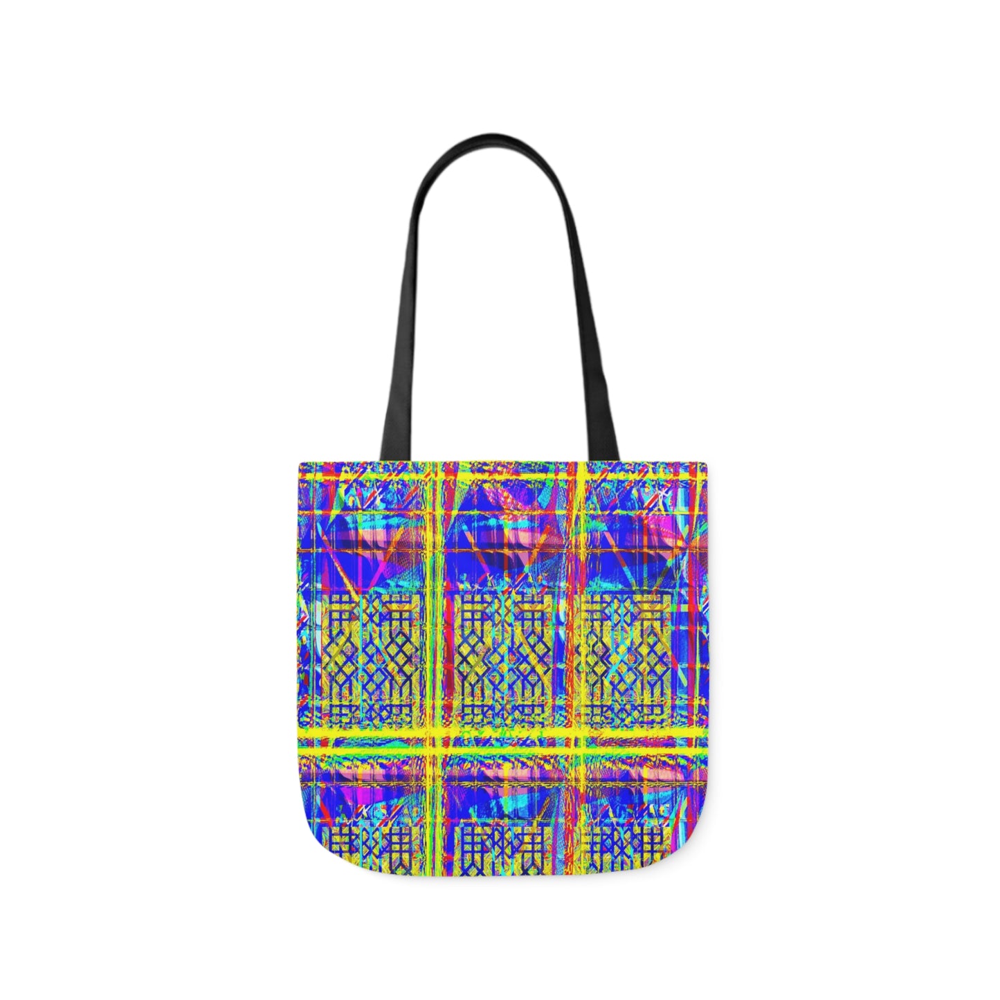 Vibrant Polyester Tote Bag