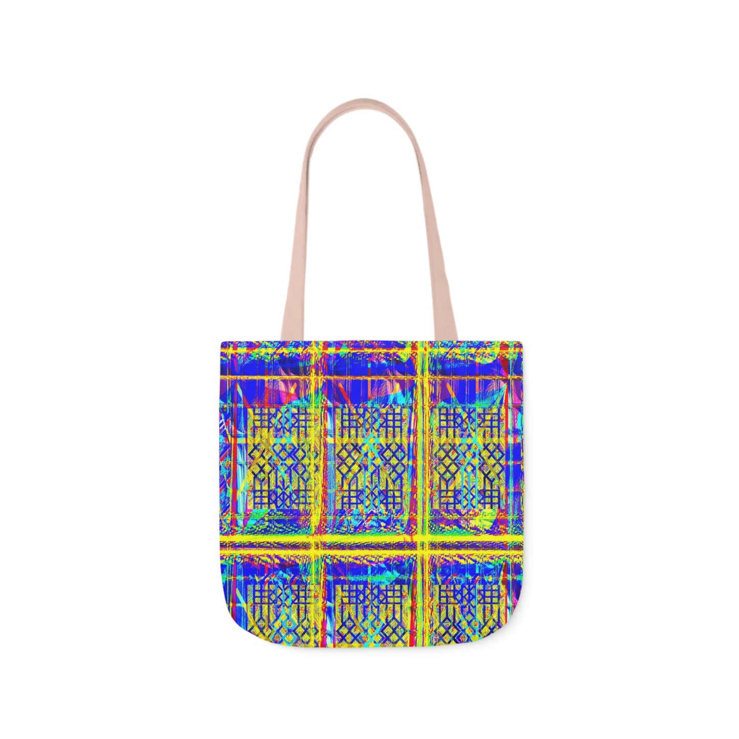 Vibrant Polyester Tote Bag