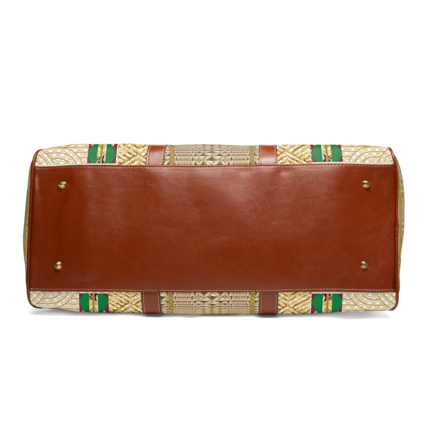 Diamond Patterned Travel Bag