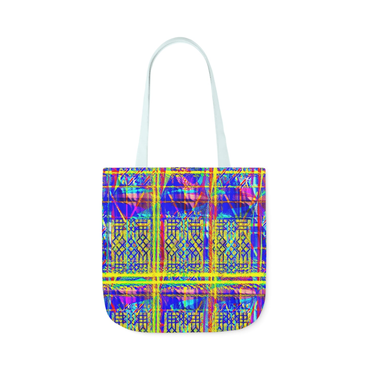 Vibrant Polyester Tote Bag