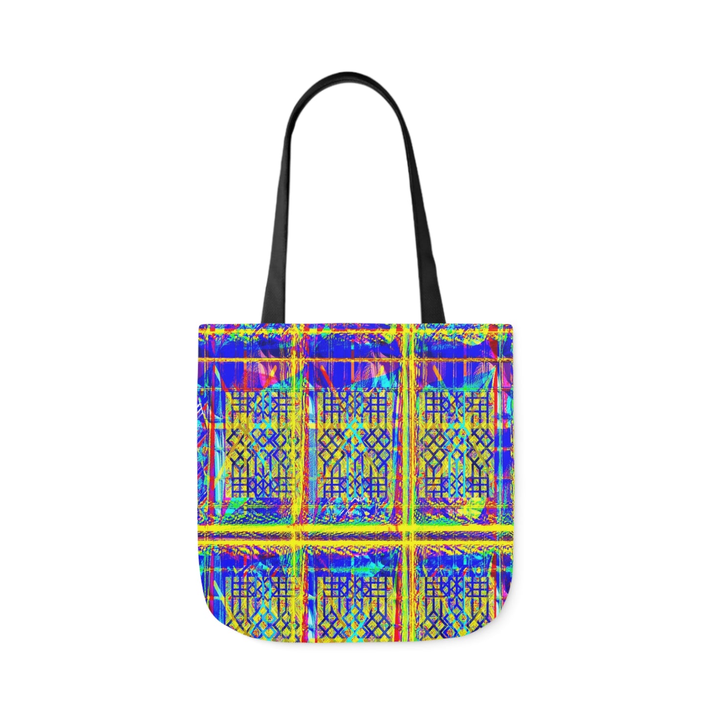 Vibrant Polyester Tote Bag