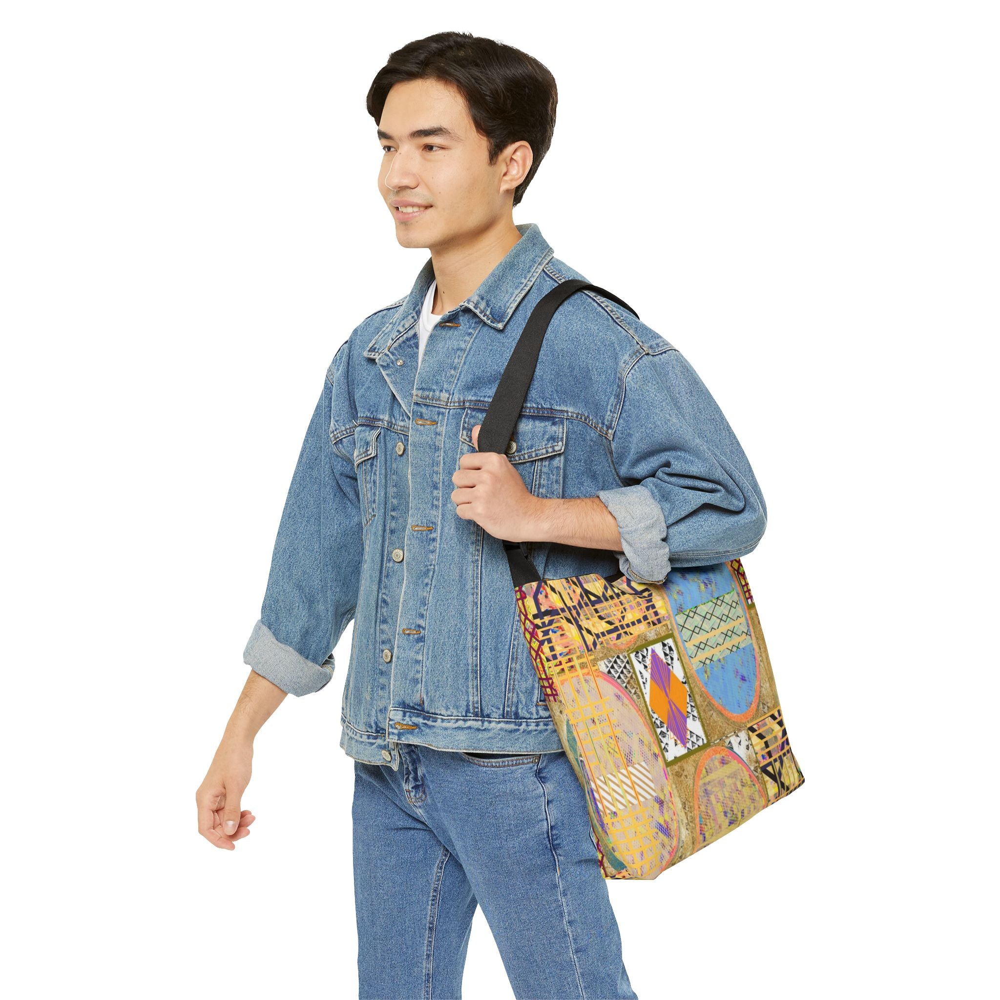 Adjustable tote bag best sale