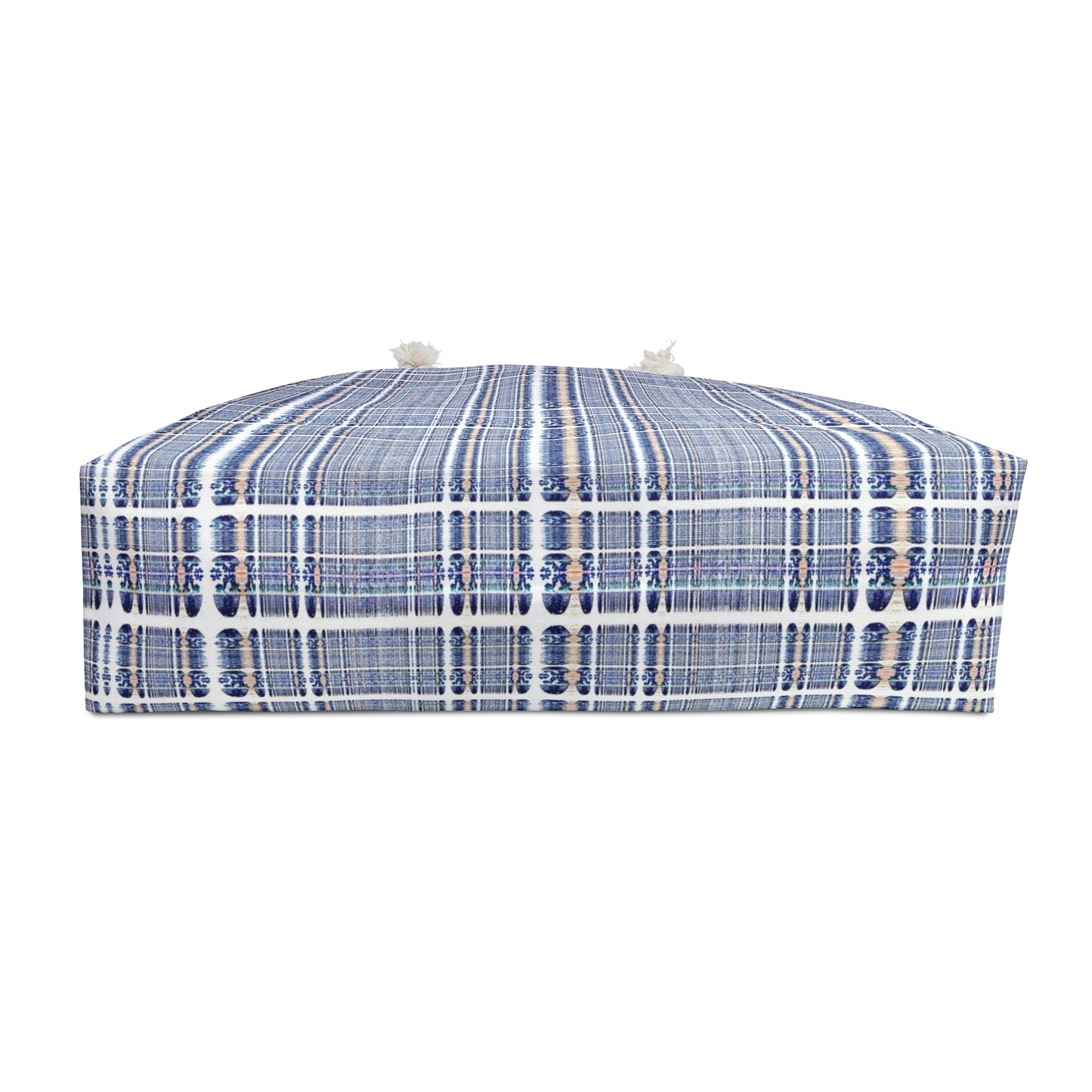 Blue Flannel Weekender Bag